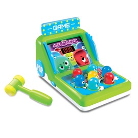 BLADEZ Toyz Whack A Mole Game - Arcade Games for Kids with, Hilarious Sounds, Light-Up Features & Electronic Scoreboard - Fast-Paced & Intense Bash the Mole - Toys for Boys, Girls Age 3+ & All Family