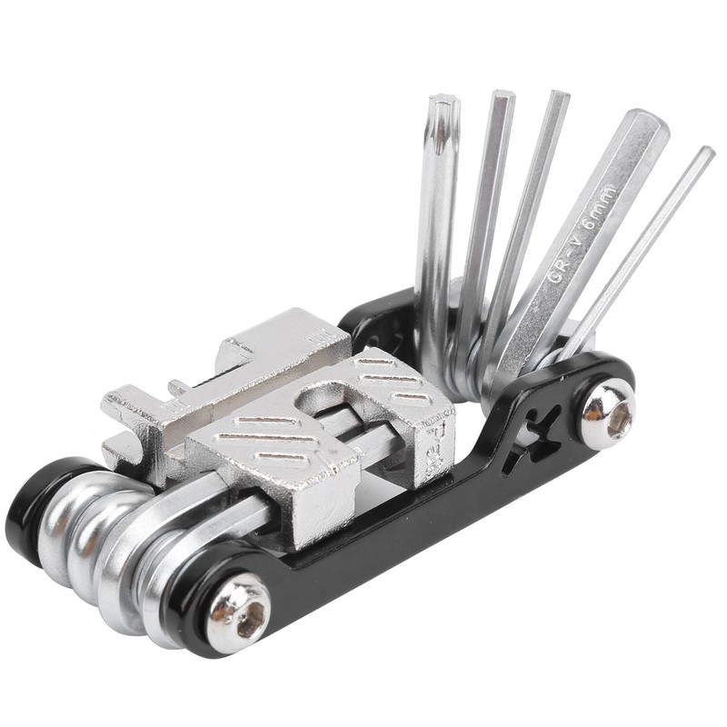 10 in 1 Bicycle Repairing Set Wrench Screwdriver Chain Breaker