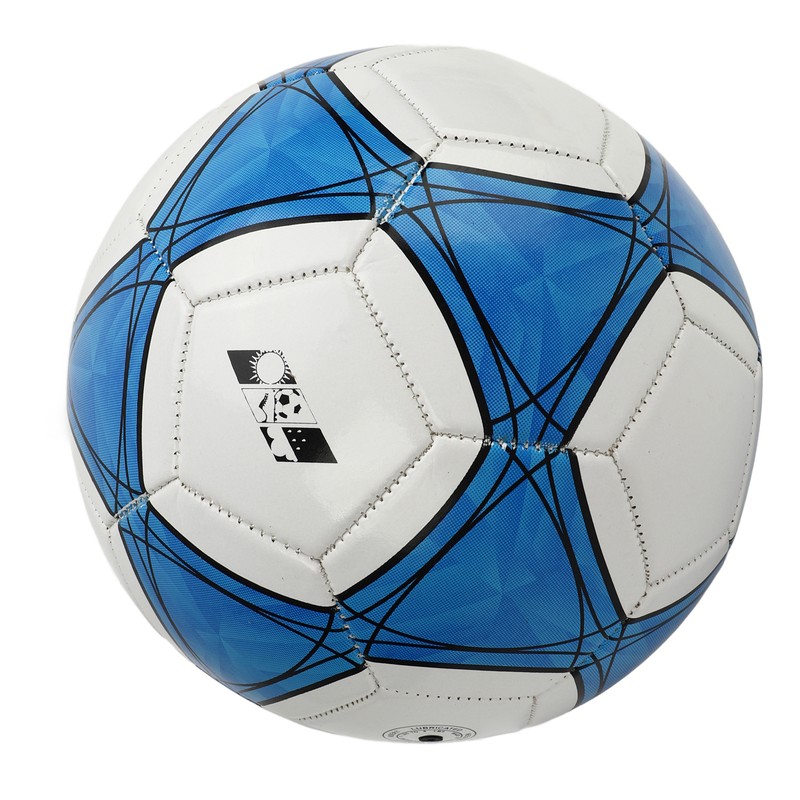 Soccer Ball Blue and White Color Thicked Size 5 Children