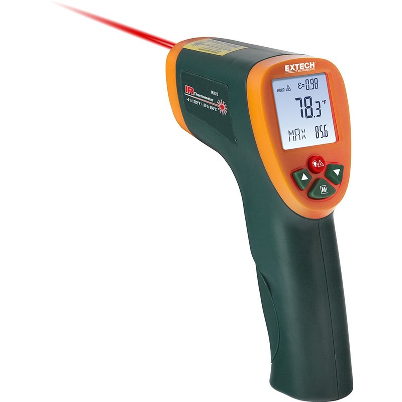 Extech IR270 IR Thermometer with Color Alert