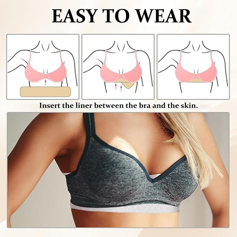 LandReCol Pack of 10 Bra Inserts Sweat Cotton Underbust Band