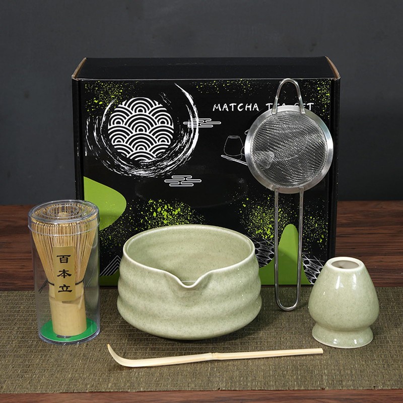 Matcha Tea Set, Matcha Whisk Set, Household Matcha Tea Making