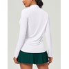 Heathyoga Womens Long Sleeve Workout Tops Golf Shirts Rash Guard