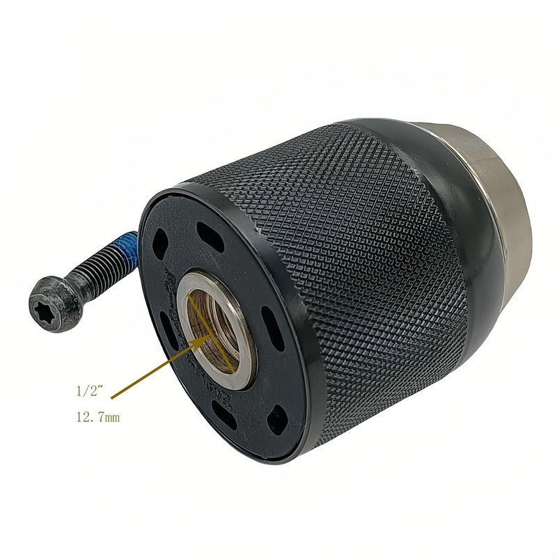 N196034 Chuck Keyless N442696 with N092854 1/4"-28 Left Hand Chuck