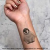 4 x 'Penguin Chick' Temporary Tattoos - Water Resistant, Skin-Safe,
