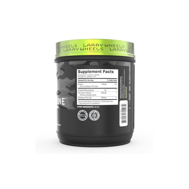 Larry Wheels | PR Creatina Micronizada | 100% Creatine Monohydrate
