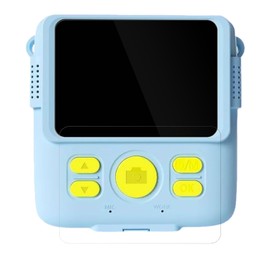 dipos I 4x Protective Film Clear Suitable for GKTZ P200-L Children's Camera Film Screen Protector, Ultra Thin, Case-Friendly, Fingerprint Compatible