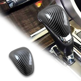 GIPFIRE Suitable for The 9th Generation (2013-2017) Honda Accord Sedan, The Gear Shift knob Cover Accessory, The 9th-Half ABS Decorative Cap Protector, Interior Sporty Style