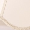 GO&SO 6x13x10.6" Barrel Lamp Shades (Spider) Yellowish Beige Scalloped Lamp