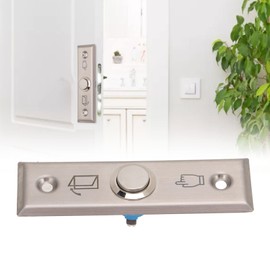 Door Exit Release Switch, Doorbell Type Brushed Press to Exit Button Unlock Stainless Steel for Indoor Outdoor