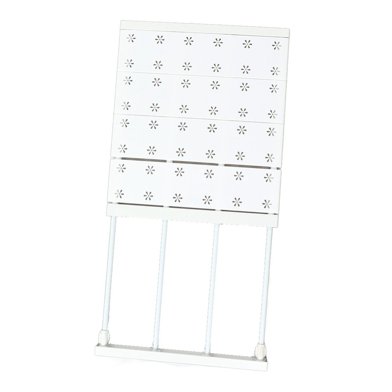 Tension Shelf Adjustable Space Saving Expandable Closet Organizer Dividers for