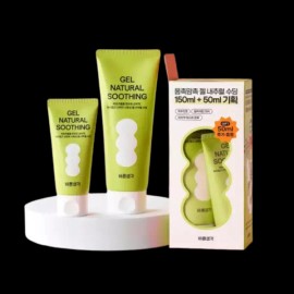 Sangpum Sangse Chamjo 바른생각 젤 기획 150ml+50ml (젤 내추럴 수딩) Barun Think Gel Set 150ml+50ml (Gel Natural Soothing)