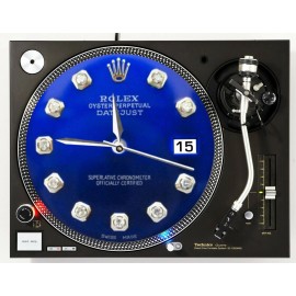 Plastic Waffles Set of 2 Luxury Watch Face's #2 Slipmat Turntable 12" Scratch Pad Slip Mat x2