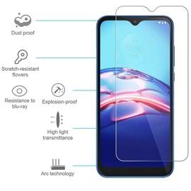 AISELAN for Motorola Moto E 2020 Screen Protector Tempered Galss, High Clear Anti-Scratch Screen Protective Glass Film for Motorola E
