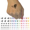 Cute Dinosaur Pterodactyl Pteranodon Flying Temporary Tattoo Water Resistant Fake