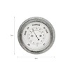 Garden Trading St Ives Barometer Crafted in Galvanised Steel |