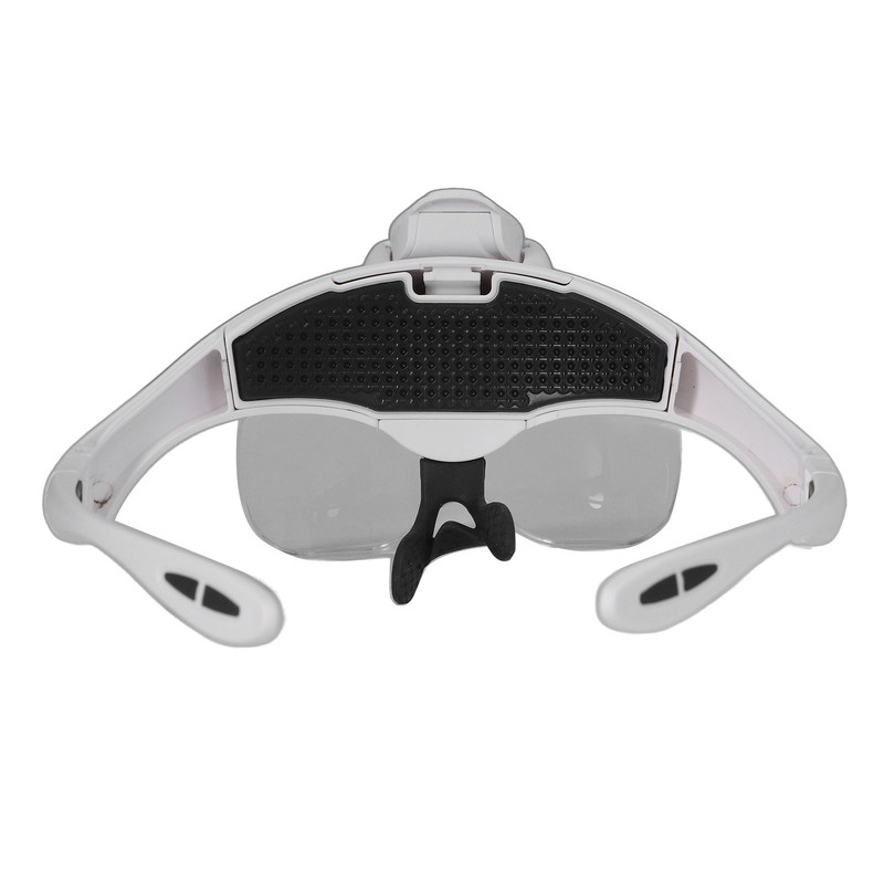 Headband Magnifier USB Charge Acrylic Optical Lenses Ergonomic LED Illuminated