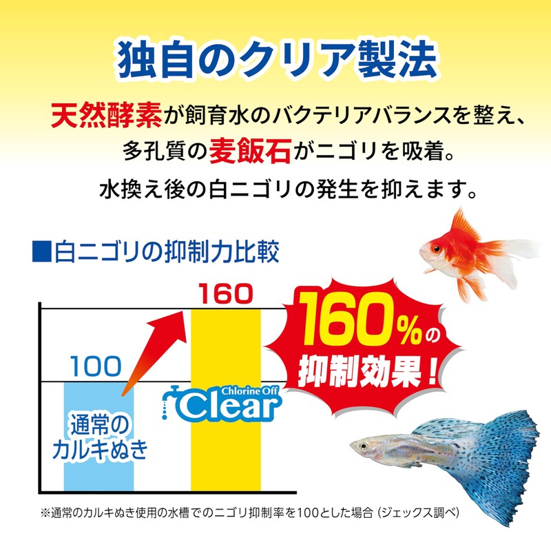 Gex GEX Coroline Off Clear Aquarium Fish 16.9 fl oz