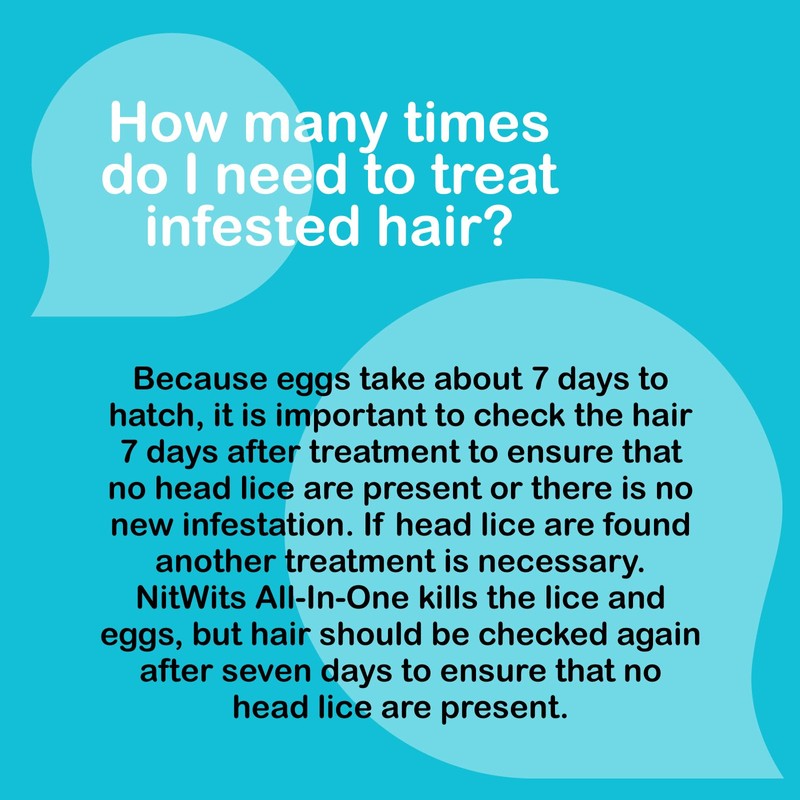 NitWits All-in-One Head Lice Treatment Spray, Kills Lice, Super Lice