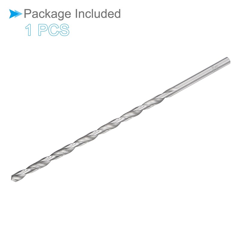 CoCud Extra Long Twist Drill Bit, 0.2 inch (6.2 mm)