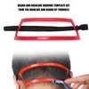Neckline Shaving Template , Neck Hair for Shaving and Keeping