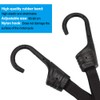 LYTIVAGEN Elastic Bike Strap Adjustable Bungee Cords with Hooks Bungee