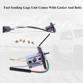 YUXSOUQ Fuel Gauge Sending Unit 83320-39695 Compatible with Hiliux 4Runner Truck RN61 VZN61, Toyota Pickup SR5 4Runner DLX, SR5 2.4L 3.0L 1985-1989, Pickup 1984-1989, Fuel Tank Sending 8332039695