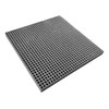 24x24x1.5in Gritted Fiberglass Molded Grating, 2' x 2' Heavy Duty