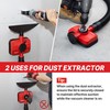 Shop-Vac Dust Collection Attachment, 2-in-1 Vacuum Dust Collection Attachment for