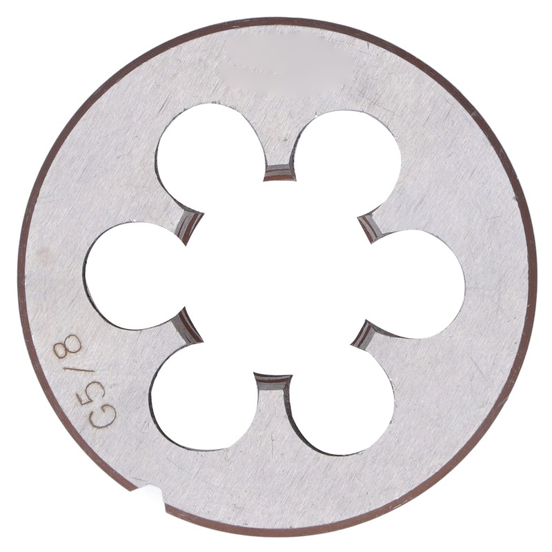 G5/8in Round Threading Die Alloy Steel Cylindrical Pipe Thread Repair