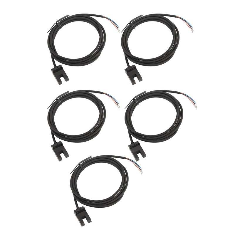 5PCS U Type Photoelectric Switch High Accuracy ABS Groove Type