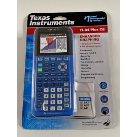 Texas Instruments TI-84 Plus CE 10-Digit Graphing Calculator, Brand New - Black