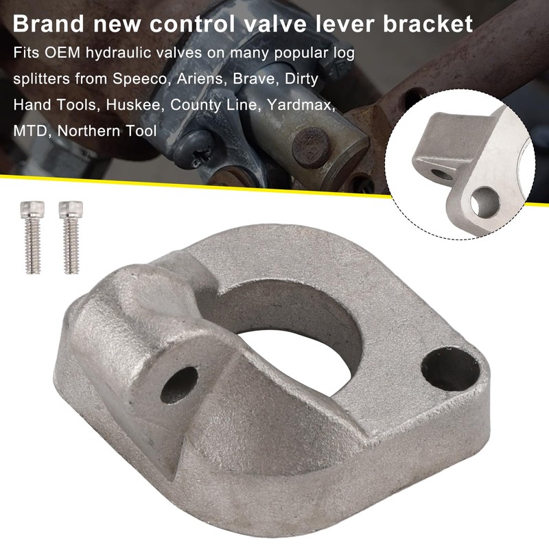 Frezon Energy Hydraulic Log Splitter Valve Lever Handle Mounting Bracket