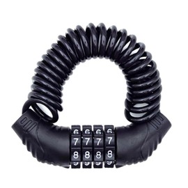 Bel cuore Bel-256 Bicycle Lock Anti-Theft Wire Lock Dial Type 4 Digit