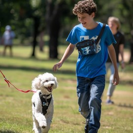 Cozeyat Blue Axolotl Kids Fanny Pack Boys Purse Bum Bag Cute Cartoon Wasit Bag Travel Belt Bag,Crossbody bag for Kids Age 4-12