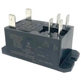 2-Pack T92P7A22-240 Power Relay - 240VAC 30A 6-Pin DPST-NO Industrial Relay - Compatible with HVAC Systems & Commercial Equipment - Direct Replacement for T92P7A24-240/G7L-2A-TUB-J-CB-AC200/240