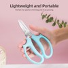 10 Piece Garden Flower Scissors, Sharp Stainless Steel Floral Shears,