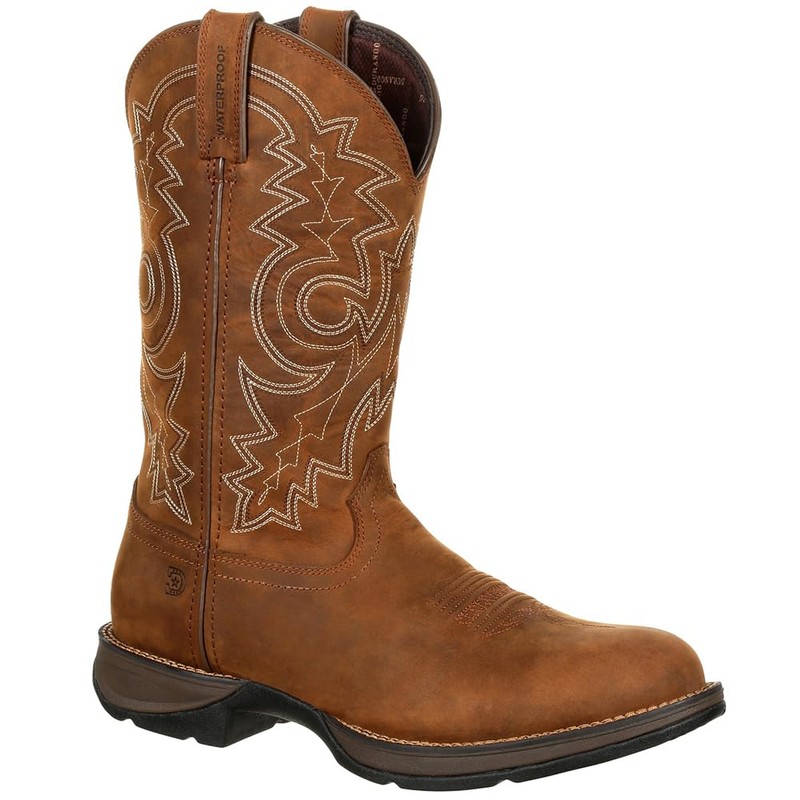 Durango Men's Rebel Western Boot, Brown, 9