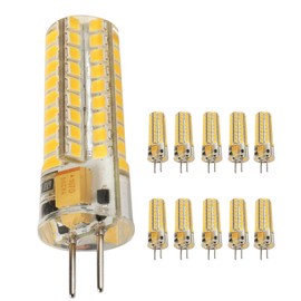 Ukey U G4 LED Bulb 5Watt led Halogen Replacement 12V AC/DC 3000K Warm White Dimmable, led Replacement for Halogen Bulb 50W 10Pack (5)