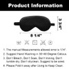 TOPTIE 4 Pack Silk Sleep Mask Blindfold Travel Nap Eye
