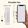 OBSGUMU 10ml Perfume Travel Bottle, 3pcs Perfume Atomiser Refillable, Spray