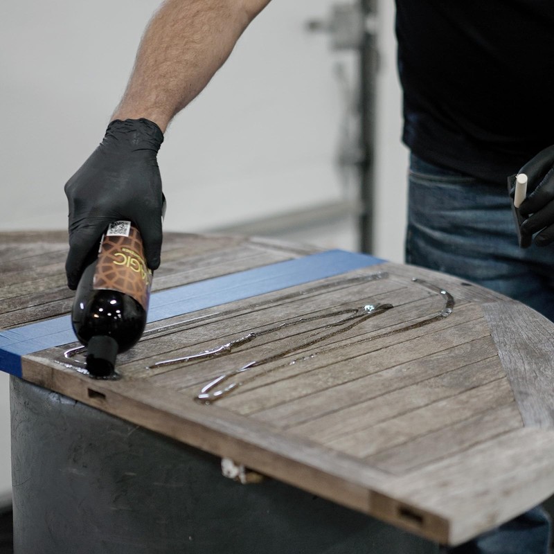 DITEC Teak Magic Marine Premium, Safe, Non-Destructive, High Performing Two-Step