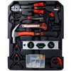 Goujxcy 969 Pieces Home Repair Tool Set Kit with Rolling