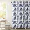 Lush Decor French Country Toile Shower Curtain, 72" x 72",