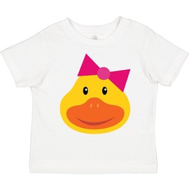 inktastic Duck Girls Toddler T-Shirt 3T 0020 White 1ec6e
