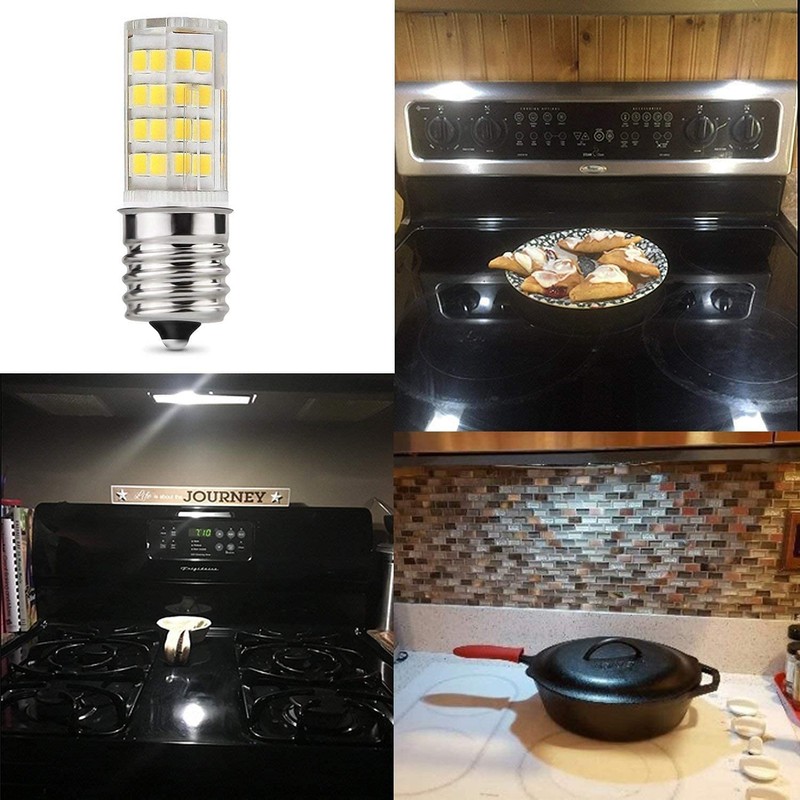 E17 LED Bulb for Microwave Oven,Kitchen Appliance Light Bulb, Stovetop