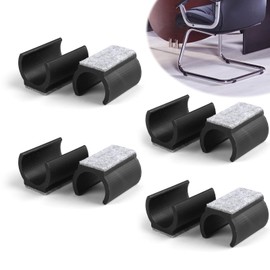 Pack of 8 Chair Gliders Cantilever Chair with Felt SRLWMYI Felt Gliders for Swing Chairs Furniture Gliders Diameter 24-25 mm for Cantilever Chairs Protect Tile Floors Wooden Floors and Reduce Noise