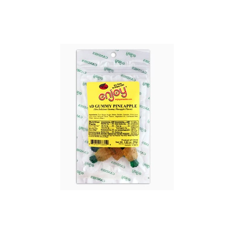 xD Gummy Pineapple - 2.82 ounce, pack of 3