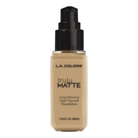 Base De Maquillaje Liquido La Color Truly Mate Cobertura 40g Natural
