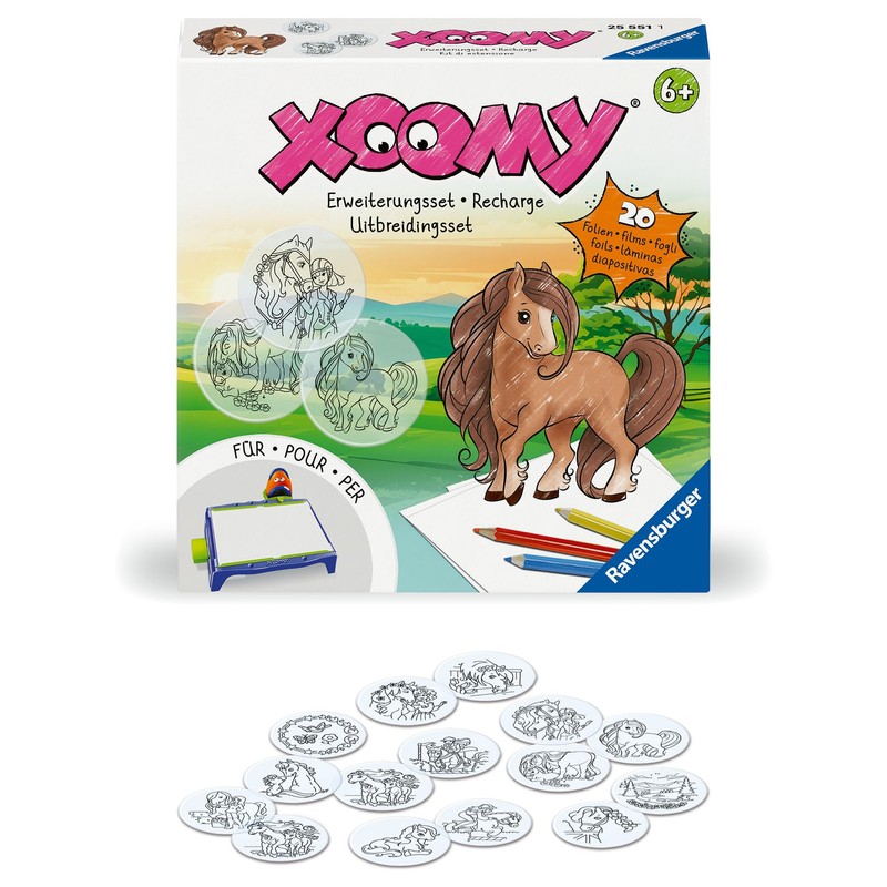 Ravensburger Xoomy Horses Expansion Set for the Xoomy Midi or